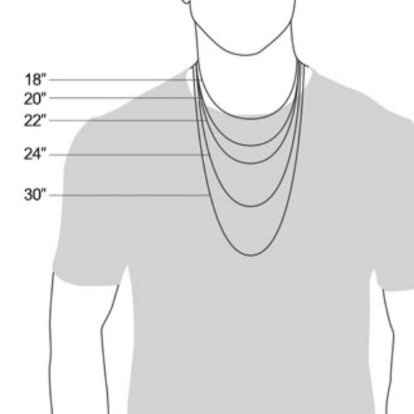 Mens's Necklace Lengths + Style Ideas + Suggestions - Pls Read Text! - Picture 5 of 16